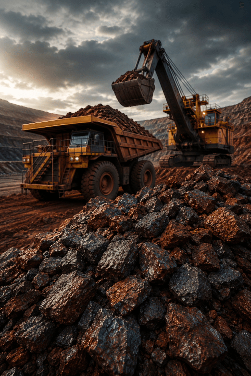 Iron Ore — steel supply chain stage