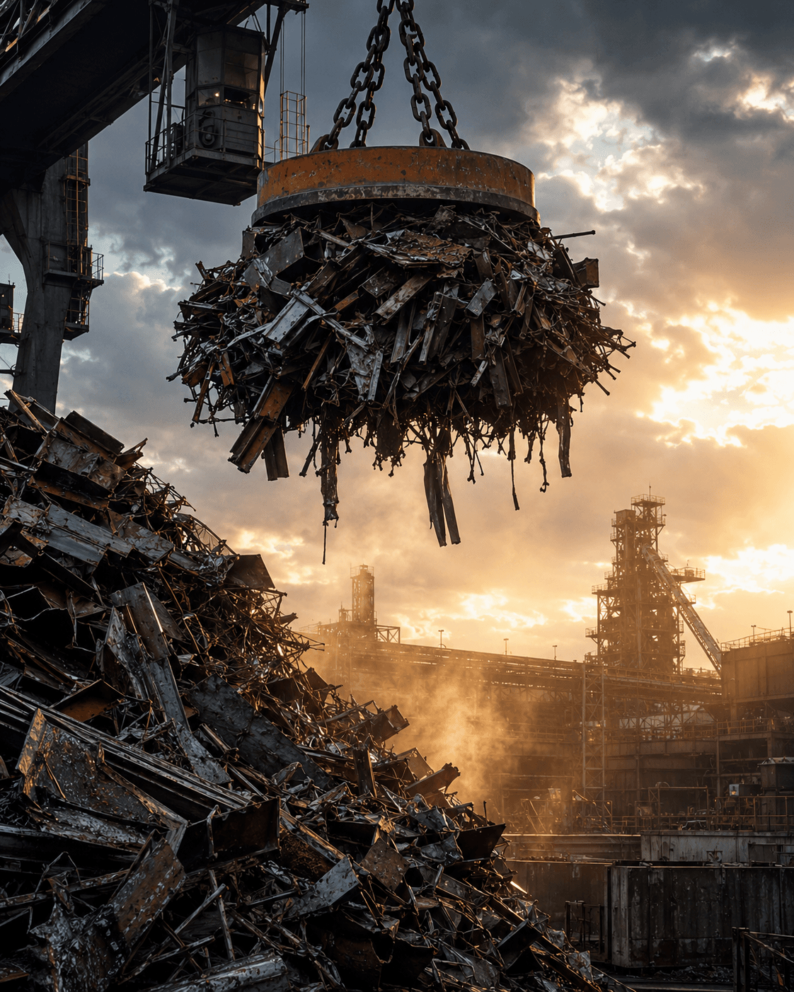 Steel Scrap — steel supply chain stage