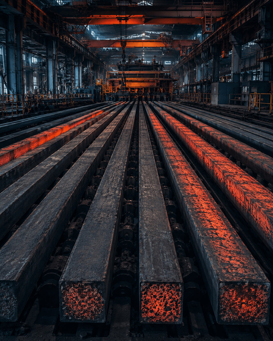 Billets — steel supply chain stage
