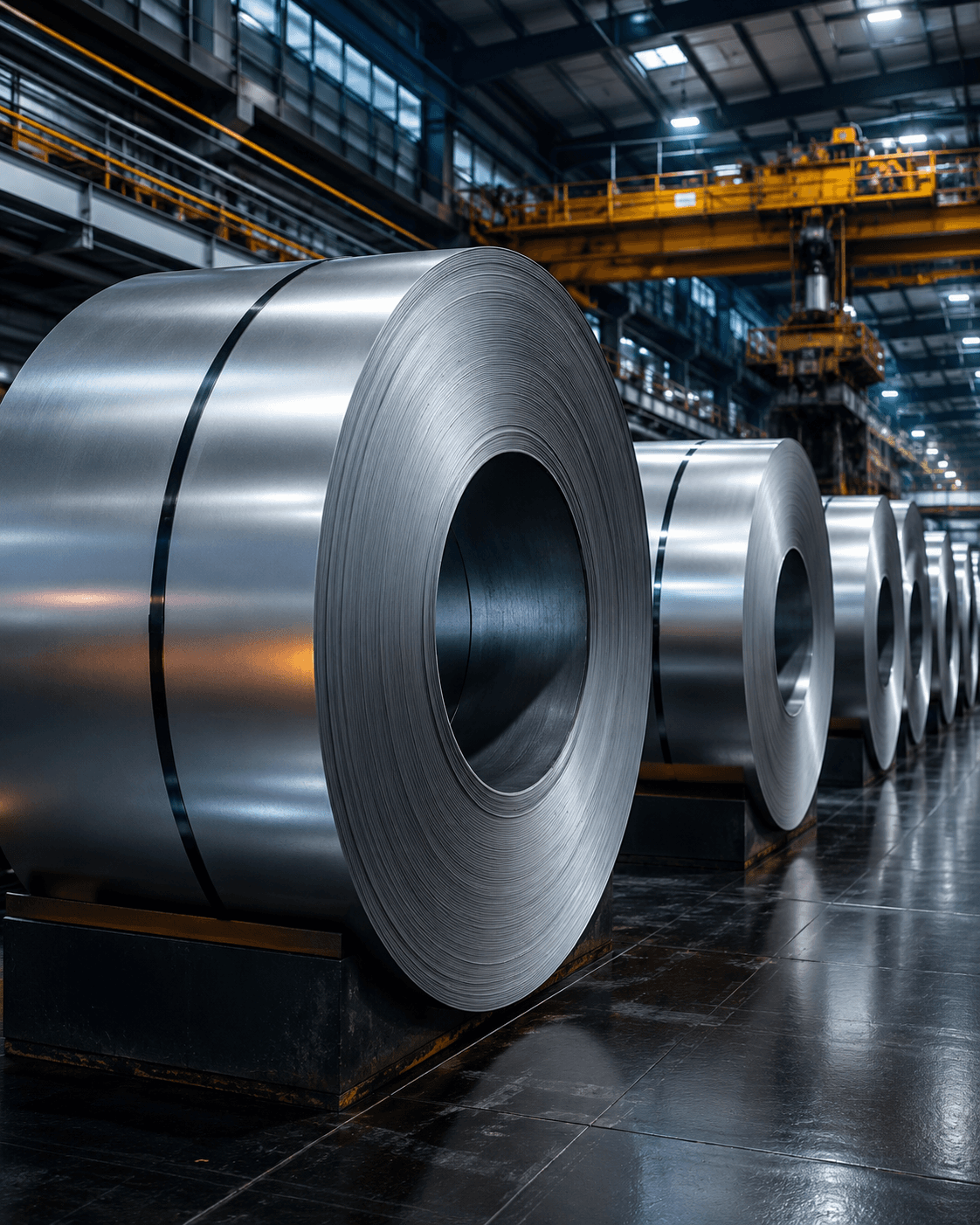 Cold Rolled Coil (CRC) — steel supply chain stage
